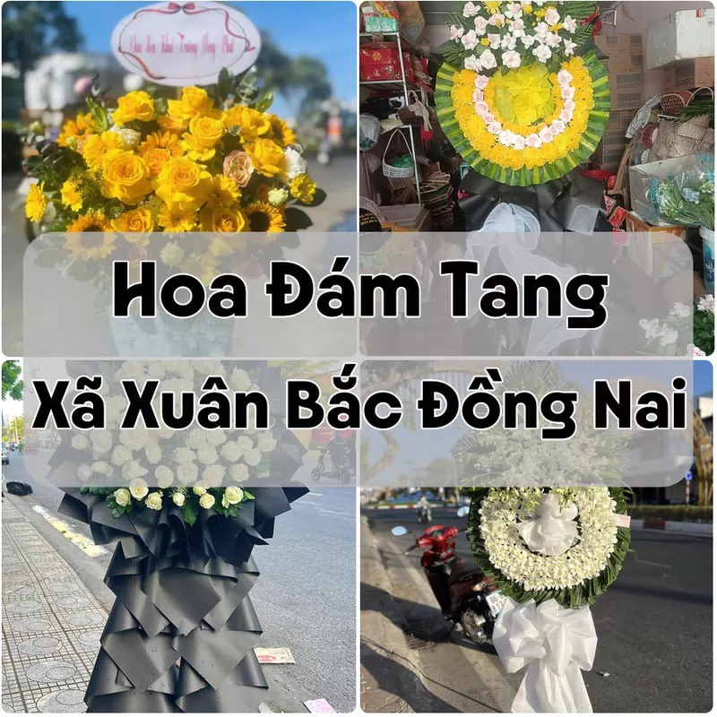 Đặt Hoa Đám Tang Xã Xuân Bắc Đồng Nai | Giao Tận Nơi