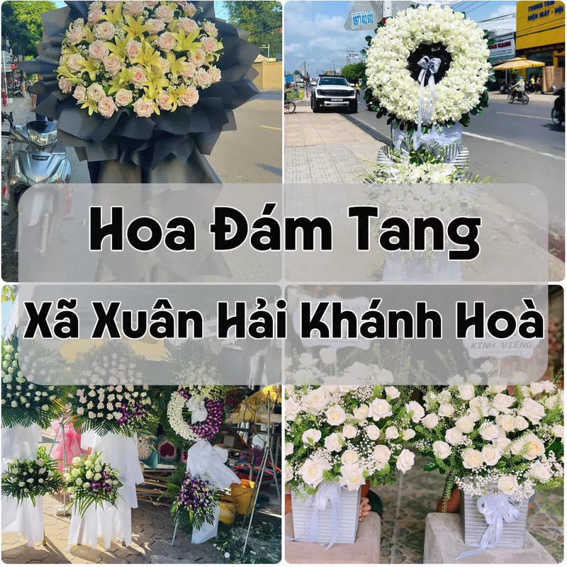 Đặt Hoa Đám Tang Xã Xuân Hải Khánh Hoà | Giao Tận Nơi