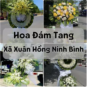 Đặt Hoa Đám Tang Xã Xuân Hồng Ninh Bình | Giao Tận Nơi