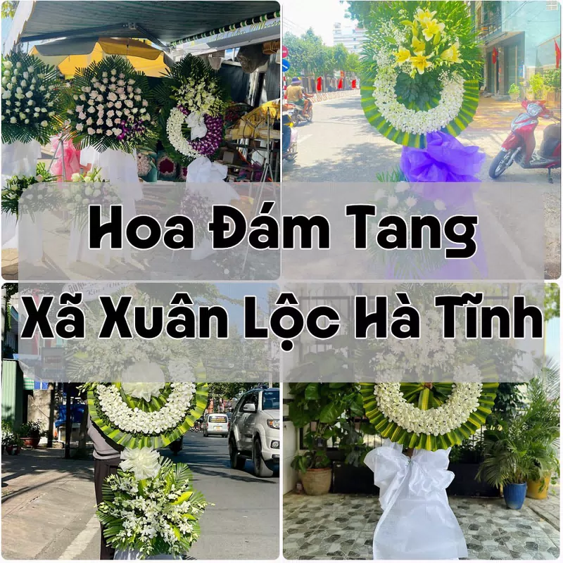 Đặt Hoa Đám Tang Xã Xuân Lộc Hà Tĩnh | Giao Tận Nơi