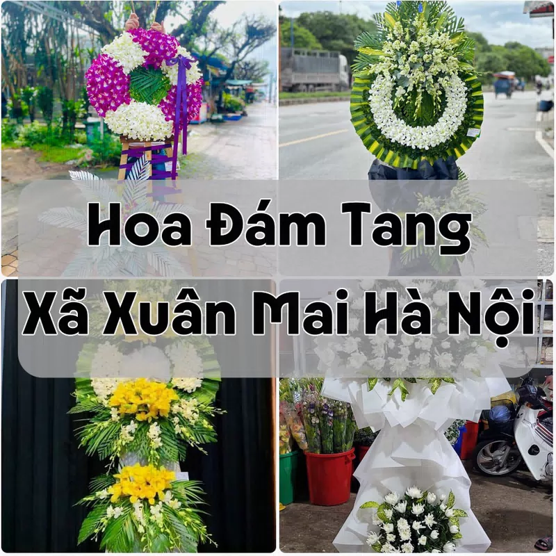 Đặt Hoa Đám Tang Xã Xuân Mai Hà Nội | Hoa Tang Lễ