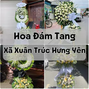 Đặt Hoa Đám Tang Xã Xuân Trúc Hưng Yên | Hoa Tang Lễ