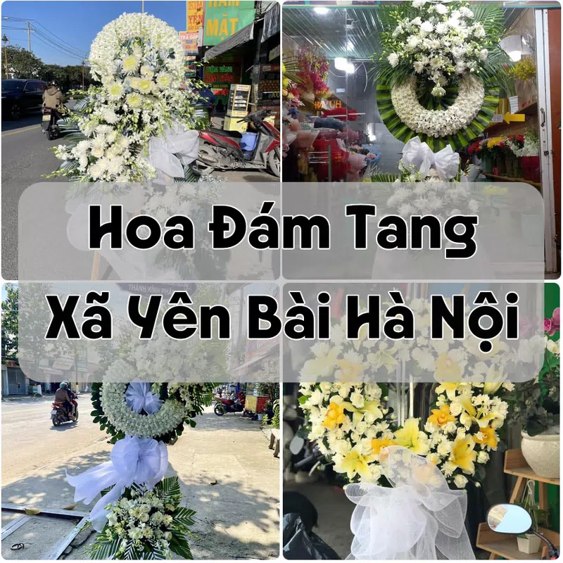 Đặt Hoa Đám Tang Xã Yên Bài Hà Nội | Giao Hoa Nhanh