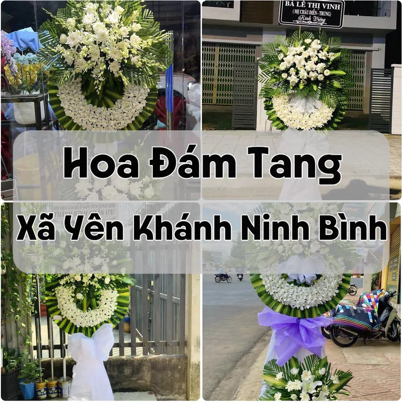 Đặt Hoa Đám Tang Xã Yên Khánh Ninh Bình | Đặt Hoa Nhanh