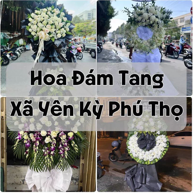 Đặt Hoa Đám Tang Xã Yên Kỳ Phú Thọ | Giao Hoa Nhanh