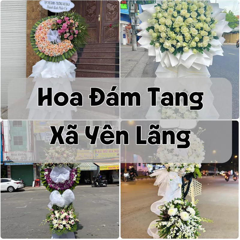 Đặt Hoa Đám Tang Xã Yên Lãng | Hoa Chia Buồn