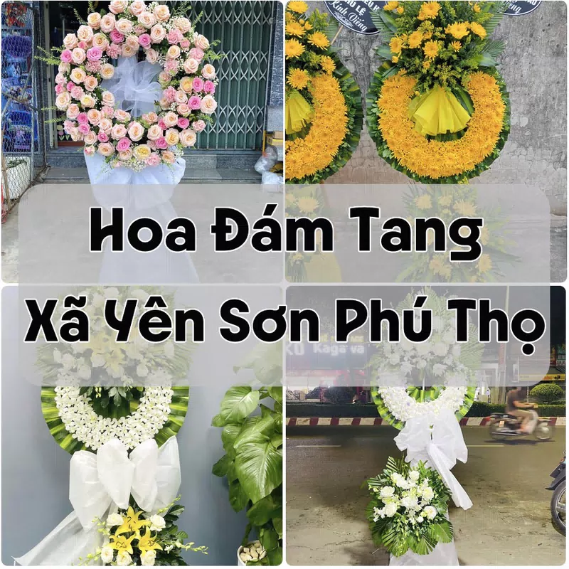 Đặt Hoa Đám Tang Xã Yên Sơn Phú Thọ | Đặt Hoa Nhanh
