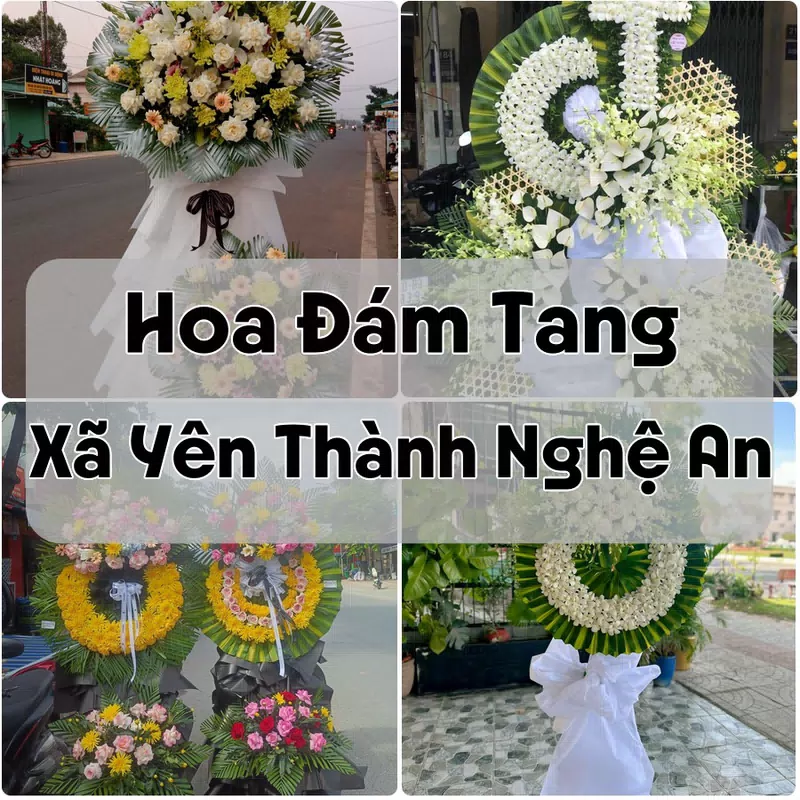 Đặt Hoa Đám Tang Xã Yên Thành Nghệ An | Giao Tận Nơi