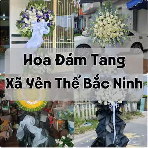 Đặt Hoa Đám Tang Xã Yên Thế Bắc Ninh | Giao Tận Nơi