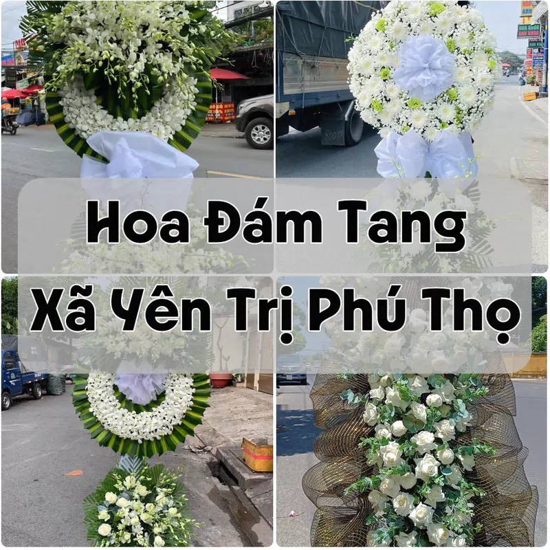 Đặt Hoa Đám Tang Xã Yên Trị Phú Thọ | Giao Tận Nơi
