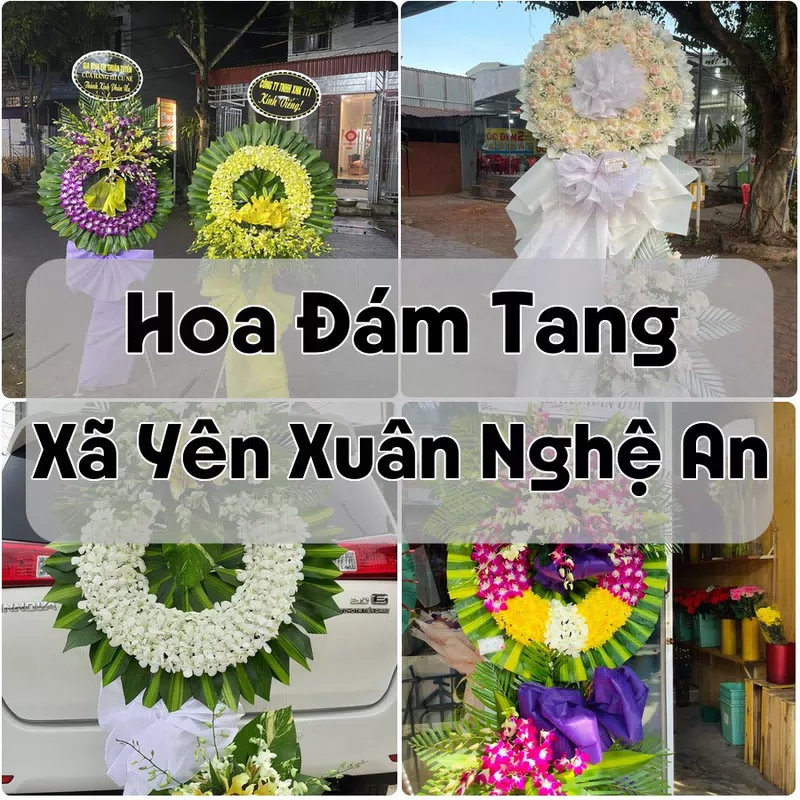 Đặt Hoa Đám Tang Xã Yên Xuân Nghệ An | Hoa Tang Lễ