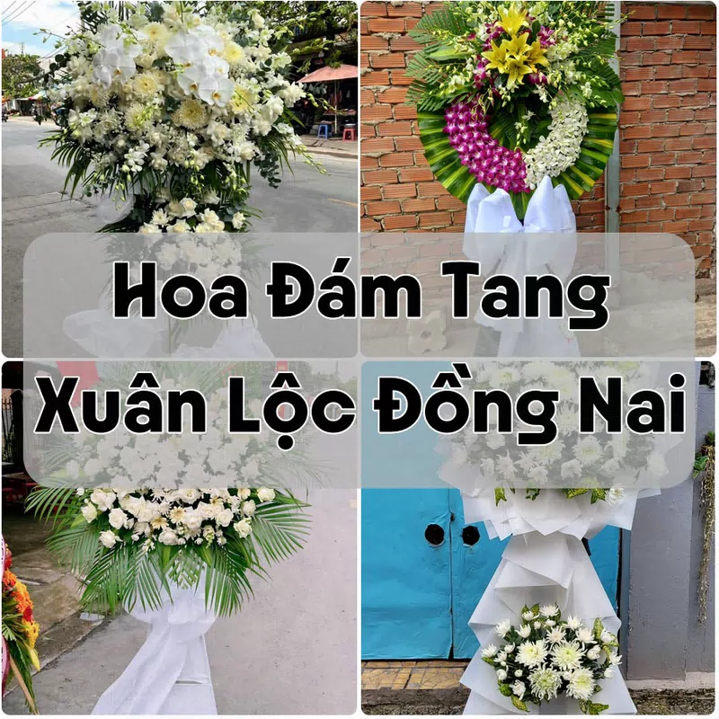 Đặt Hoa Đám Tang Xuân Lộc Đồng Nai | Hoa Tang Lễ