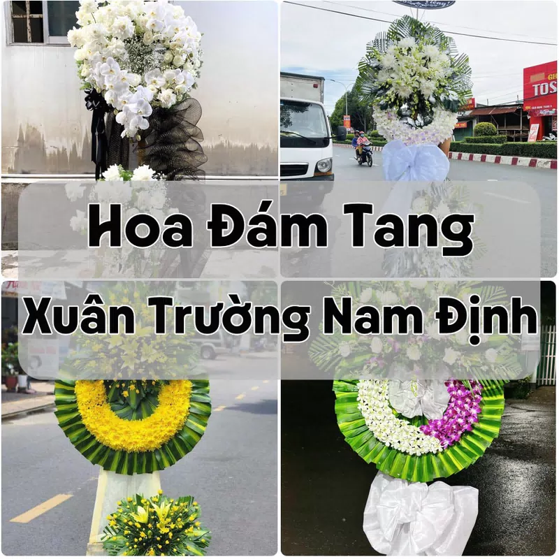 Đặt Hoa Đám Tang Xuân Trường Nam Định | Giao Tận Nơi