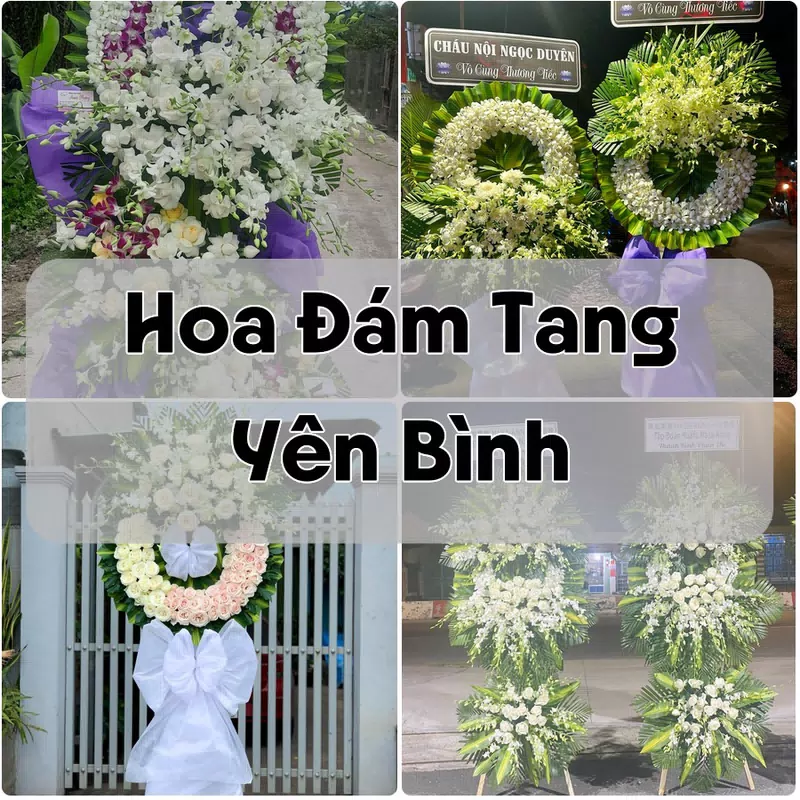 Đặt Hoa Đám Tang Yên Bình | Đặt Hoa Viếng