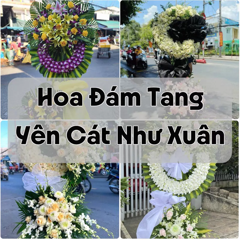 Đặt Hoa Đám Tang Yên Cát Như Xuân | Đặt Hoa Viếng