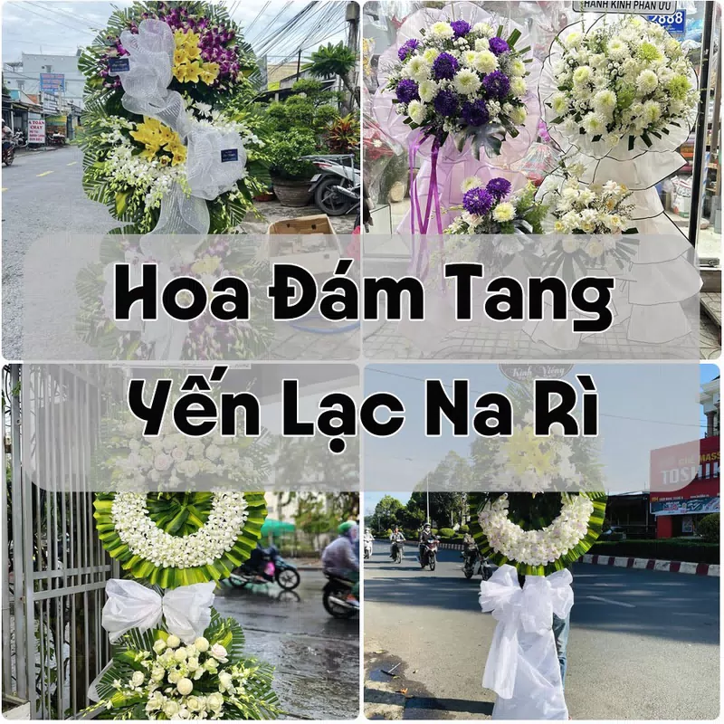 Đặt Hoa Đám Tang Yến Lạc Na Rì | Hoa Chia Buồn