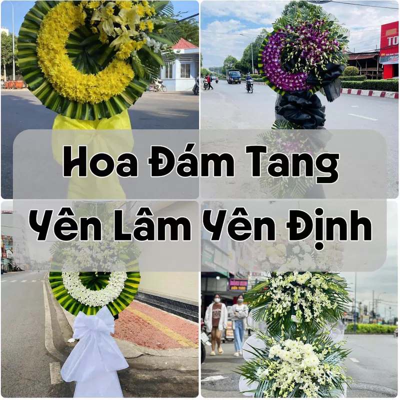Đặt Hoa Đám Tang Yên Lâm Yên Định | Đặt Hoa Viếng