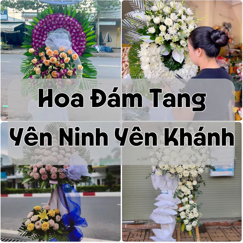 Đặt Hoa Đám Tang Yên Ninh Yên Khánh | Hoa Chia Buồn