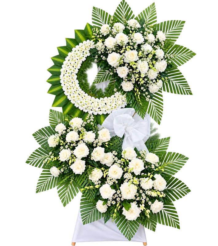 Hoa đám tang 2 tầng - 1353
