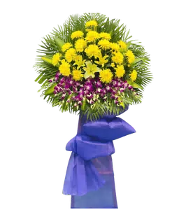 Hoa đám tang 1 tầng - 0329