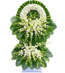 Hoa đám tang 2 tầng - 1447