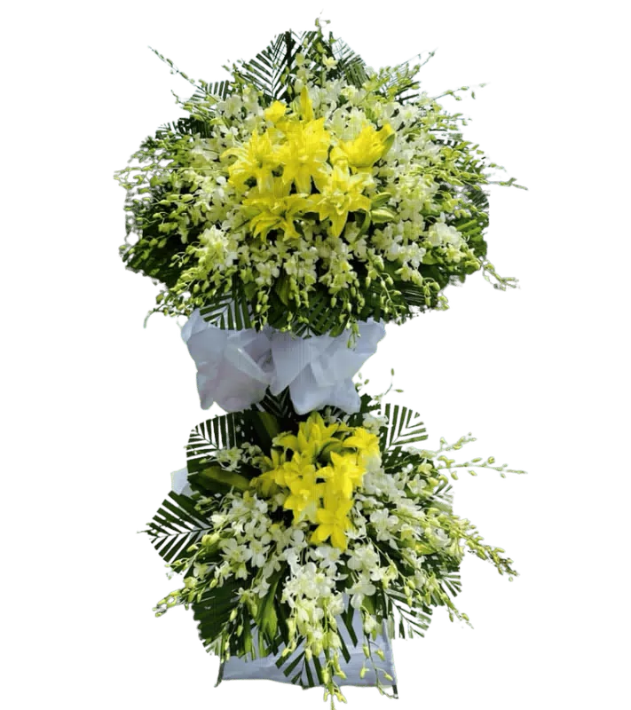 Hoa đám tang 2 tầng - 0257