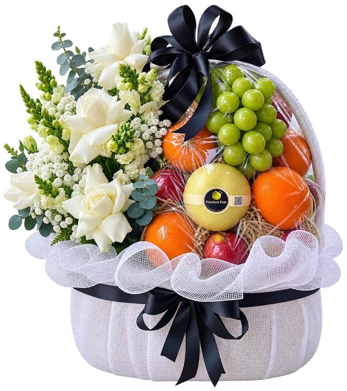 Giỏ trái cây chia buồn - 1001