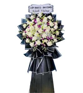 Hoa đám tang 1 tầng - 0280