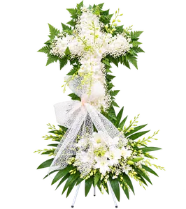Hoa đám tang thánh giá - 1408