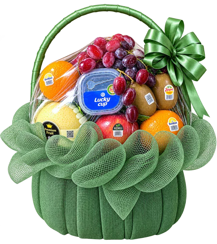 Giỏ trái cây chia buồn - 1017