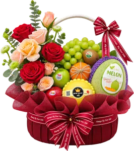 Giỏ trái cây chia buồn - 0914