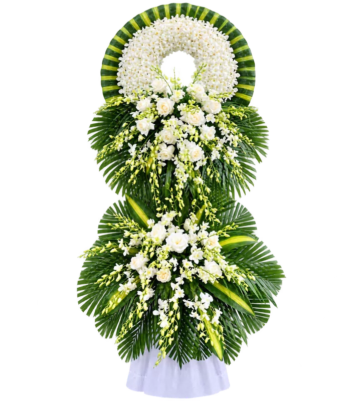 Hoa đám tang 2 tầng - 1363