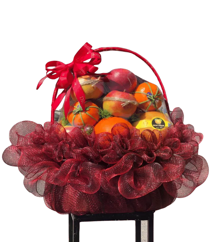 Giỏ trái cây chia buồn - 0143