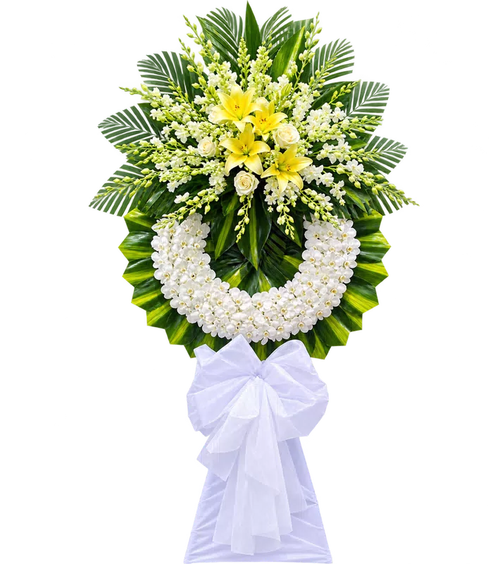 Hoa đám tang 1 tầng - 1261